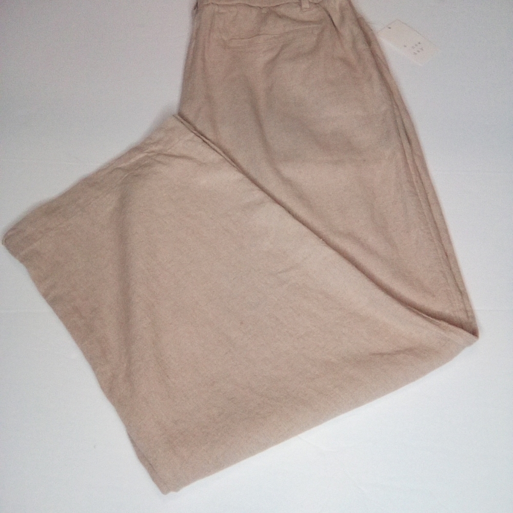 Women's Linen Essential Trouser-A New Day-Tan
